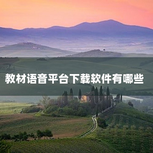 特点：专为中小学生用户打造的手机在线英语学习软件，整合小学到高中的所有学科知识点。功能：提供课本点读、配音听力、智能测评等功能，帮助用户在听、说、读、写各种场景中学习英语。其中，配音听力功能可以让用户|